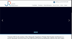 Desktop Screenshot of jointreaction.co.uk